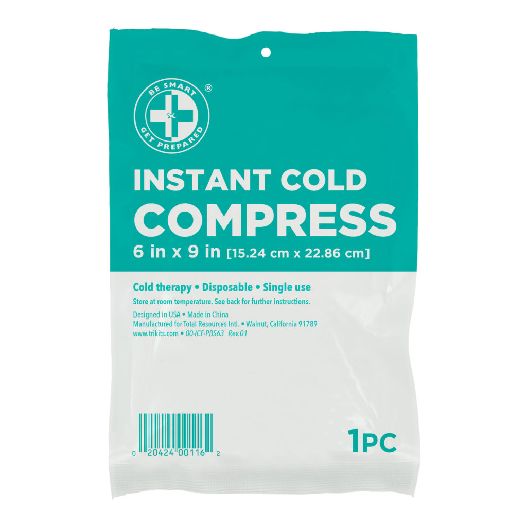 Refill Instant Cold Compress (6 in X 9 in) First Aid Plus More