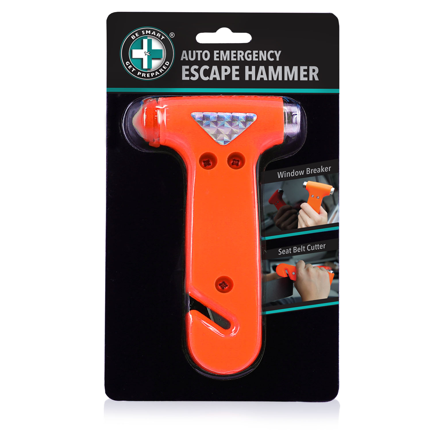 3in1 Emergency Escape Hammer First Aid Plus More