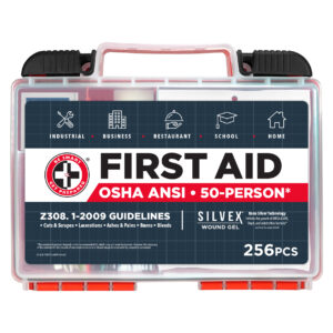 OSHA ANSI/ISEA First Aid Kit - 256 pcs