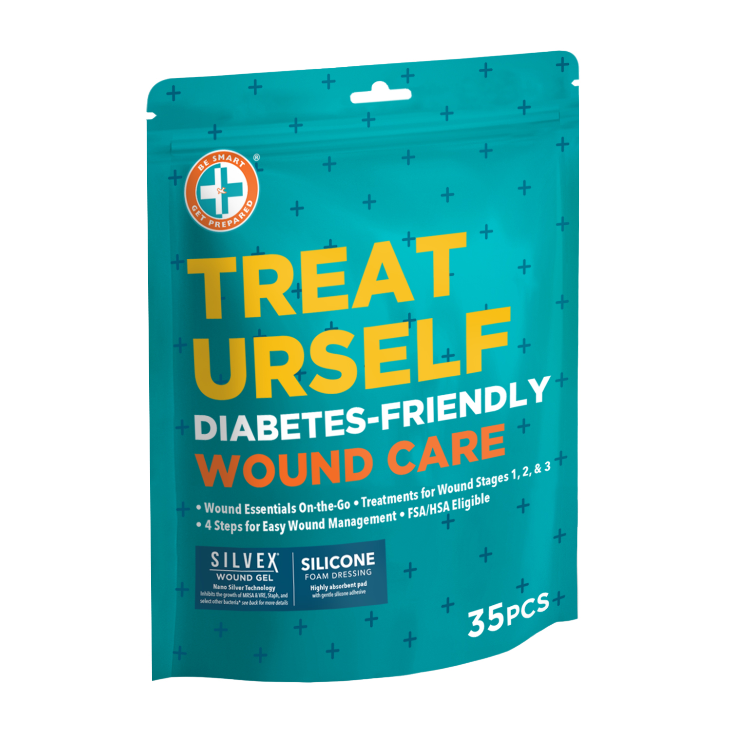 Treat Urself Diabetic Wound Care First Aid Kit - 35 pcs - Image 2