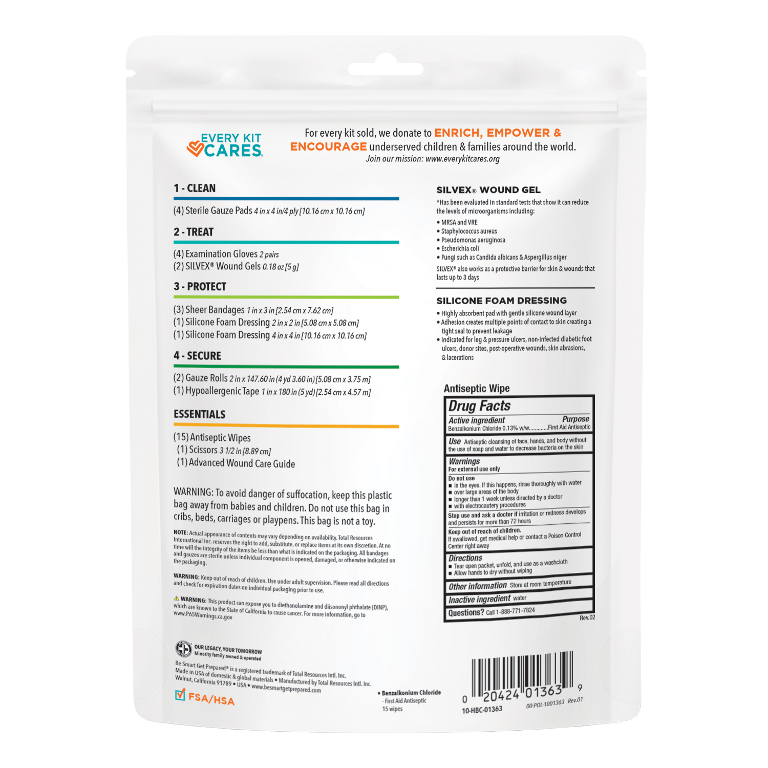 Treat Urself Diabetic Wound Care First Aid Kit - 35 pcs - Image 4