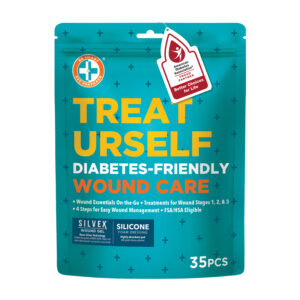 Treat Urself Diabetic Wound Care First Aid Kit - 35 pcs