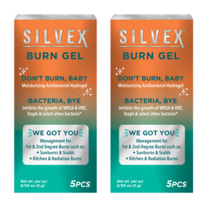 Be Smart Get Prepared 2-Pack Silvex Burn Gel - 10 pc