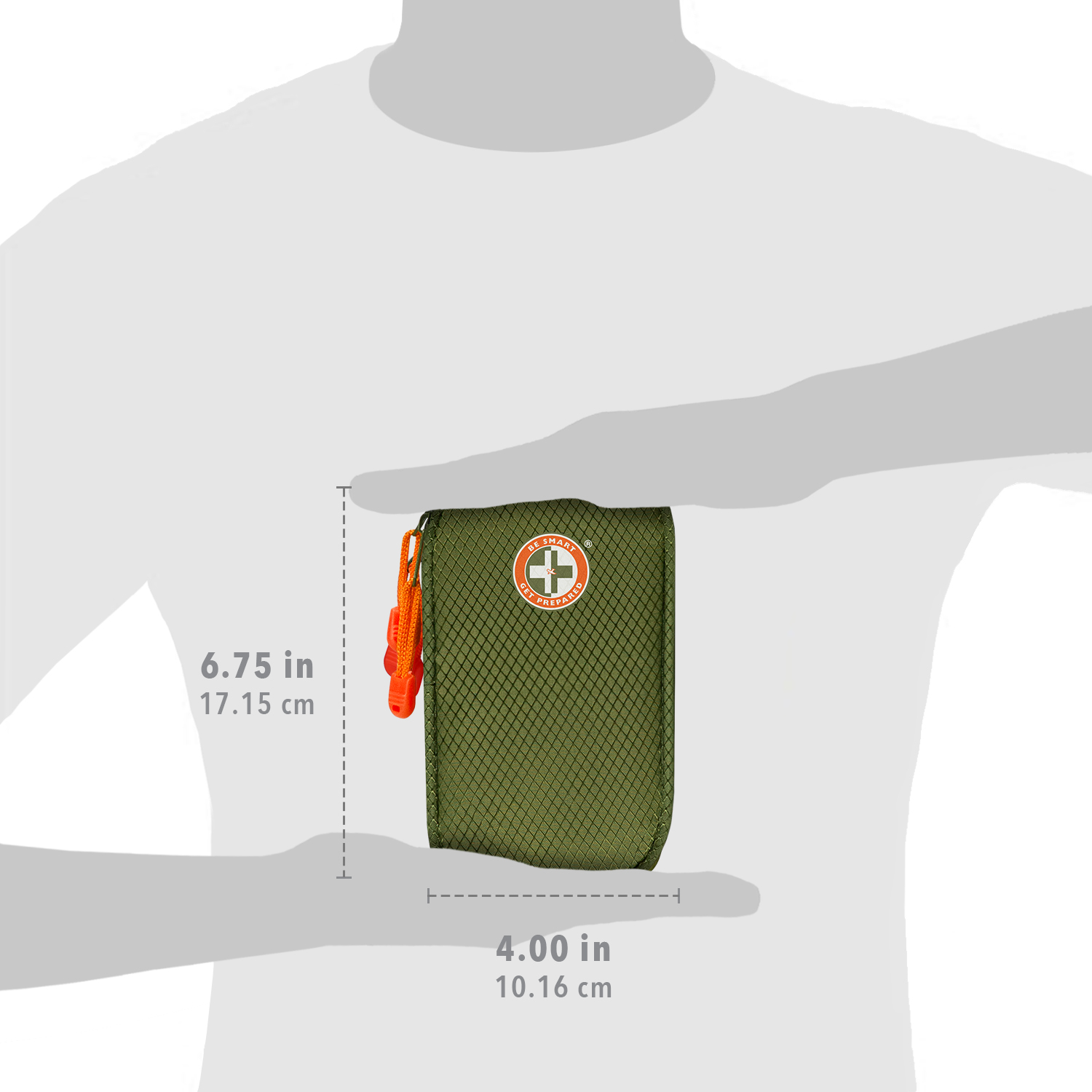 Carry On Travel Essentials by Be Smart Get Prepared, 125 Pieces – PPE, Camping, Hiking, Road Trips, On-The-Go - Image 6